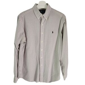 Polo Ralph Lauren Plaid Long Sleeve Shirt Men’s Large – Custom Fit